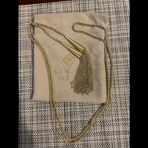 Phara Lariat Necklace in Gold Kendra Scott